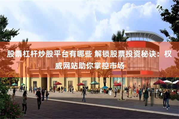 股票杠杆炒股平台有哪些 解锁股票投资秘诀：权威网站助你掌控市场