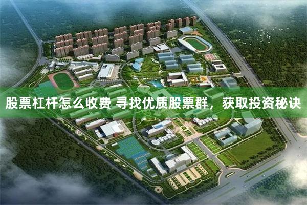 股票杠杆怎么收费 寻找优质股票群，获取投资秘诀