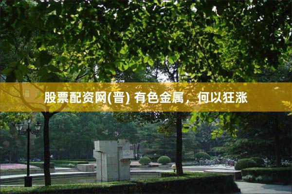股票配资网(晋) 有色金属，何以狂涨