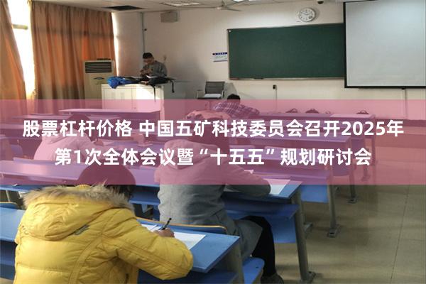 股票杠杆价格 中国五矿科技委员会召开2025年第1次全体会议暨“十五五”规划研讨会