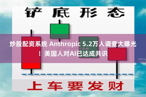 炒股配资系统 Anthropic 5.2万人调查大曝光！美国人对AI已达成共识