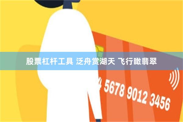 股票杠杆工具 泛舟赏湖天 飞行瞰翡翠