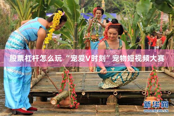 股票杠杆怎么玩 “宠爱V时刻”宠物短视频大赛