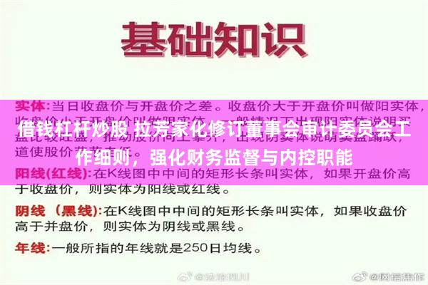 借钱杠杆炒股 拉芳家化修订董事会审计委员会工作细则，强化财务监督与内控职能