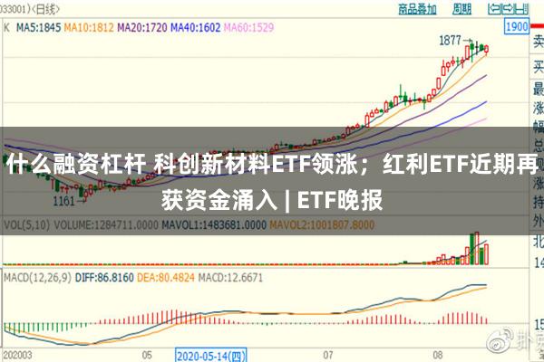 什么融资杠杆 科创新材料ETF领涨；红利ETF近期再获资金涌入 | ETF晚报