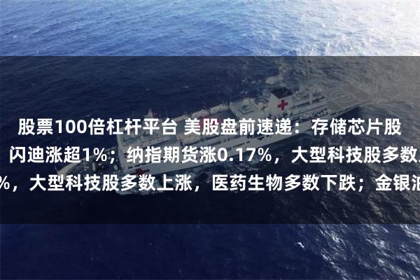 股票100倍杠杆平台 美股盘前速递：存储芯片股集体上涨，SK海力士、闪迪涨超1%；纳指期货涨0.17%，大型科技股多数上涨，医药生物多数下跌；金银油飙涨